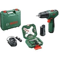 Machine Outil Perceuse visseuse Bosch EasyDrill 1200 avec 2 batteries. 1 chargeur. une mallette avec embouts