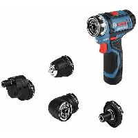 Machine Outil Perceuse-visseuse Bosch Professional GSR 12V-15 FC + 2 batteries 2.0Ah + Chargeur GAL 1230  - 06019F6006