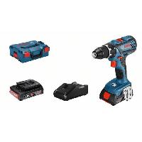 Machine Outil Perceuse-visseuse Bosch Professional GSR 18V-28 + 2 batteries 2.0Ah + chargeur GAL1820 + L-Case - 06019H4109