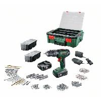 Machine Outil Perceuse-visseuse Bosch - UniversalDrill 18 (Livrée avec 2 batteries 1.5 Ah. SystemeBox. 241 accessoires) - PowerForAll