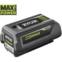 Machine Outil RYOBI - 1 batterie lithium+ 36V MAXPOWER 5.0 Ah - gestion individuelle de charge/décharge des cellules et énergie régulée - RY36B50B