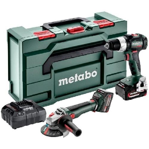 Pack De Machines Outil Machines sans fil Set - METABO - Combo Set 2.9.4 18 V - MetaBOX 165 L