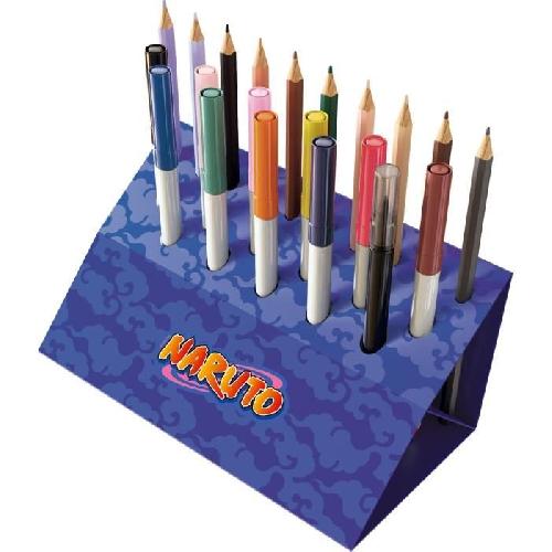 Jeu De Coloriage - Dessin - Pochoir Magic Lign - LANSAY - Coffret Repro Naruto - 100 illustrations - Des 7 ans