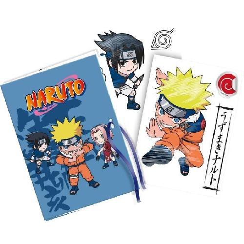 Jeu De Coloriage - Dessin - Pochoir Magic Lign - LANSAY - Coffret Repro Naruto - 100 illustrations - Des 7 ans