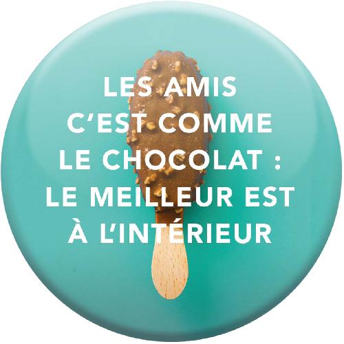 Aimants - Magnets Magnet Les amis c est comme le chocolat le meilleur