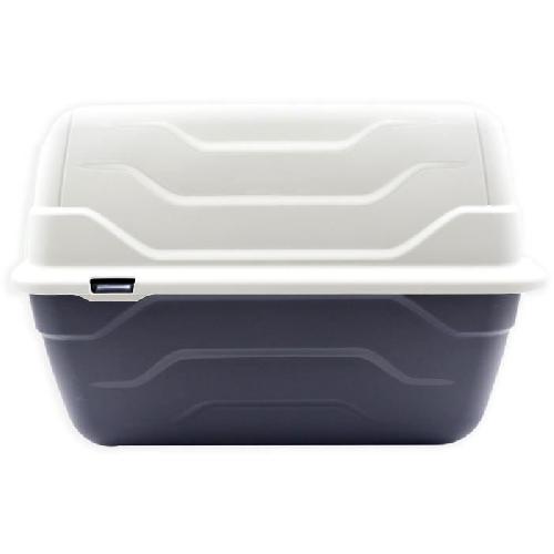 Bac A Litiere Maison de toilette - AIME - 905063 - Queen - 52x40x39 cm