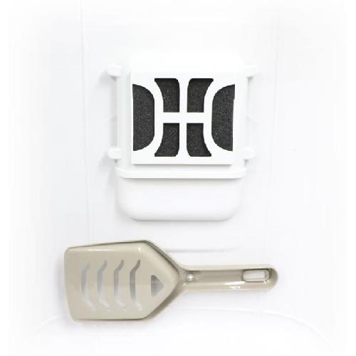 Bac A Litiere Maison de toilette - AIME - 905063 - Queen - 52x40x39 cm