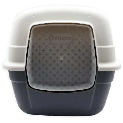 Bac A Litiere Maison de toilette - AIME - 905063 - Queen - 52x40x39 cm