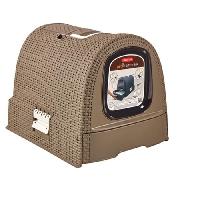 Maison De Toilette - Filtre A Charbon - Tapis Exterieur Curver Bac a litiere pour chats 51x38.5x39.5 cm mocca