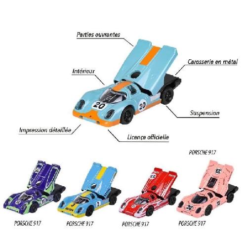 Vehicule Pour Circuit Miniature MAJO PORSCHE 917 GIFTPACK