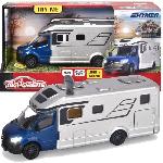 Majorette - Camping Car Mercedes - 19 cm - Portes ouvrantes - Son et lumiere