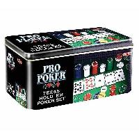 Malette - Coffret Poker Coffret Metal Propoker - TACTIC - Jeu de carte - Mixte - 60 min - A partir de 11 ans