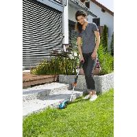 Manche telescopique + roulettes pour cisailles a gazon a batterie GARDENA