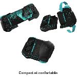 Manette Pour Telephone - Joystick Pour Telephone - Volant Pour Telephone Manette de jeu mobiles Android - Turtle Beach Atom - Bluetooth - Noir/Cyan