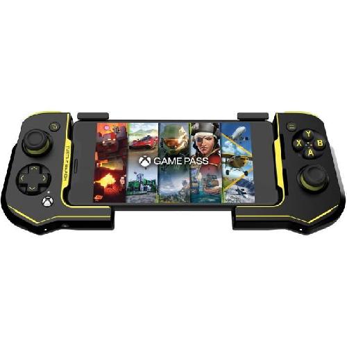 Manette Pour Telephone - Joystick Pour Telephone - Volant Pour Telephone Manette de jeu mobiles Android - Turtle Beach Atom D4X - Bluetooth - Noir/Jaune