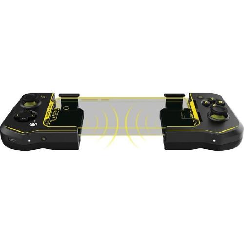 Manette Pour Telephone - Joystick Pour Telephone - Volant Pour Telephone Manette de jeu mobiles Android - Turtle Beach Atom D4X - Bluetooth - Noir/Jaune