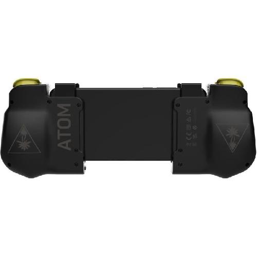 Manette Pour Telephone - Joystick Pour Telephone - Volant Pour Telephone Manette de jeu mobiles Android - Turtle Beach Atom D4X - Bluetooth - Noir/Jaune