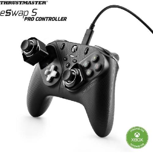 Joystick - Manette - Volant Pc Manette de jeu - THRUSTMASTER - Eswap S Pro Controller - Noir - Xbox Séries X et S. Xbox One et PC