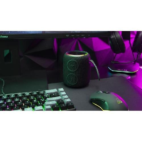 Enceinte - Haut-parleur Nomade - Portable - Mobile - Bluetooth Manette Switch - The G-Lab - K-PAD HELIUM - Sans fil - Nintendo Switch - Noir