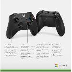 Manette Jeux Video Manette Xbox Sans Fil Carbon Black