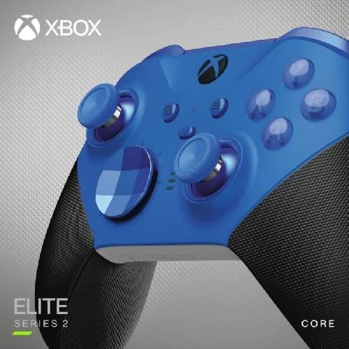 Manette Jeux Video Manette Xbox Sans Fil Elite Bleue Series 2 Core