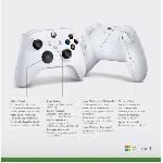 Manette Jeux Video Manette Xbox Series sans fil nouvelle génération ? Robot White ? Blanc ? Xbox Series / Xbox One / PC Windows 10 / Android / iOS
