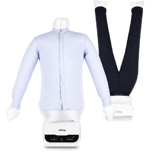 Accessoires Et Pieces - Repassage Et Couture Mannequin de repassage - HKoeNIG - Magic Pressing - 1200 W - Avec housse de pantalon - Blanc