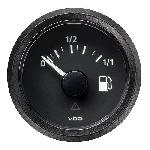 Manometres Manometre Indicateur niveau essence Viewline - jauge levier - fond noir - Diametre 52mm