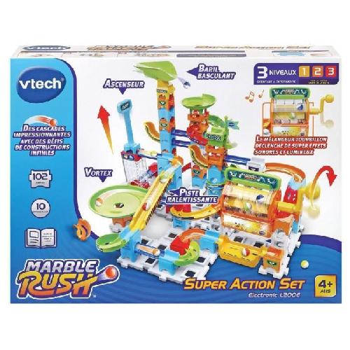 Jeu D'assemblage - Jeu De Construction - Jeu De Manipulation Marble Rush -Super Action Set Electronic L200E