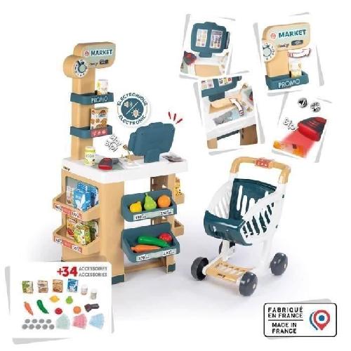 Commercant - Marchande Marchande - Smoby - Des 3 ans - Beige - Jouet d'imitation