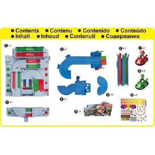 Jeu De Societe - Jeu De Plateau Mario Kart Racing Deluxe. Jeu de course sur circuit d'action. EPOCH games. Des 5 ans