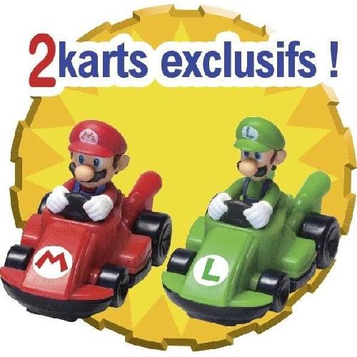 Jeu De Societe - Jeu De Plateau Mario Kart Racing Deluxe. Jeu de course sur circuit d'action. EPOCH games. Des 5 ans