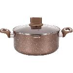 Faitout - Marmite Marmite - ARTHUR MARTIN - AM5531 - 28 cm avec couvercle en verre - Aluminium - Tous feux dont induction