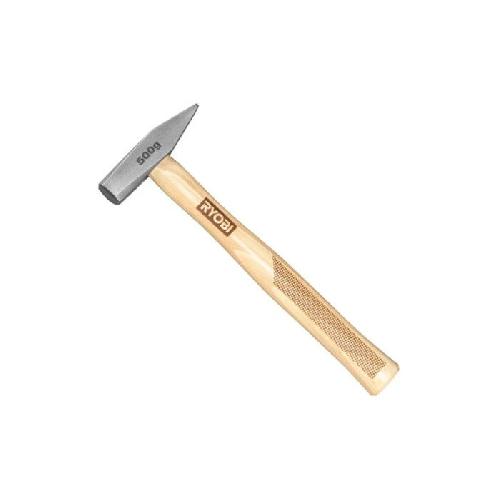 Marteau Marteau de serrurier - RYOBI - 500g - Acier trempe - Poignee ergonomique - Marron