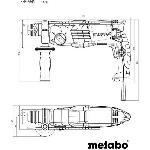 Burineur - Perforateur Marteau perforateur combine - METABO - KHE 2645