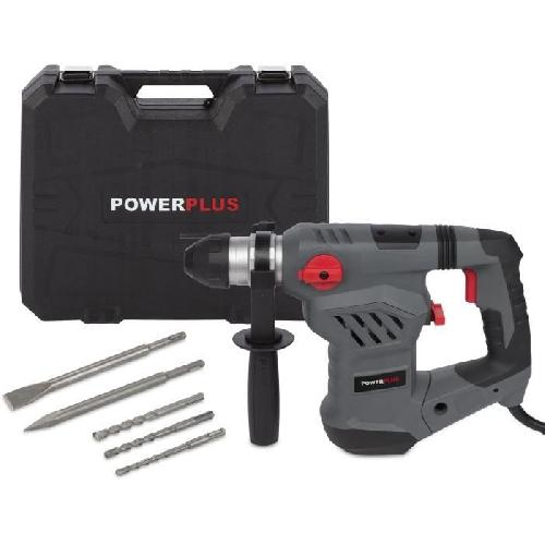 Burineur - Perforateur Marteau perforateur electrique - POWERPLUS - 1600W - SDS Plus - 6 Joules