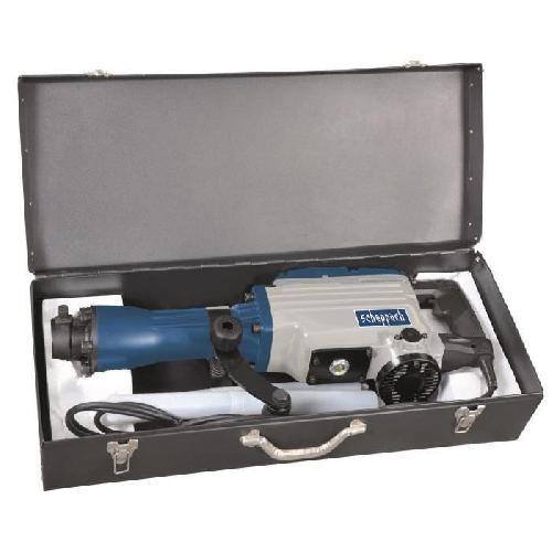 Burineur - Perforateur Marteau piqueur SCHEPPACH AB1600 - 1600W. 50 joules. 2 burins et coffret metallique