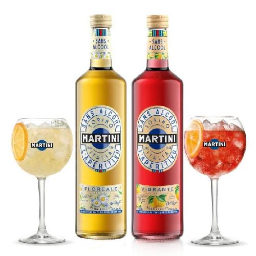 Aperitif A Base De Vin Martini - Vibrante - L'Aperitivo sans alcool - 75 cl