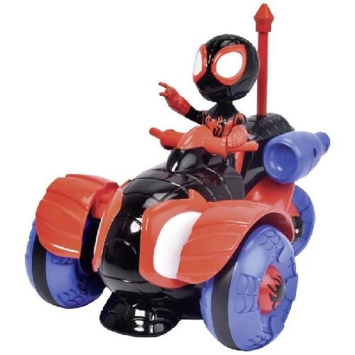 Vehicule Radiocommande Marvel - Voiture Télécommandée - 17cm - Figuirne incluse - Dés 3 ans