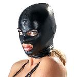 Masque ajuste en wetlook noir