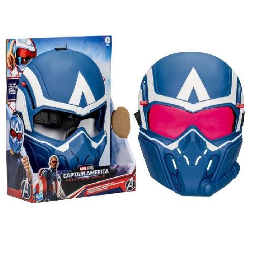 Masque Visage - Accessoire Deguisement Visage Masque de vol Captain America Brave New World. jouet de deguisement. Marvel Studios. Des 5 ans