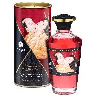 Massage - Huiles bougies Huile Chauffante Vin Petillant Fraise - 100 ml