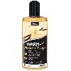 Massage - Huiles bougies Huile de massage chauffante comestible saveur Vanille - 150 ml