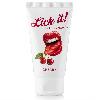 Massage - Huiles bougies Lick it! Gel de Massage Cerise 50 ml