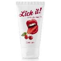 Massage - Huiles bougies Lick it! Gel de Massage Cerise 50 ml