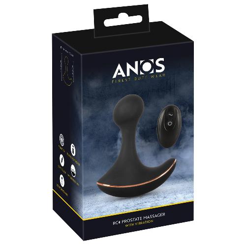 Plugs et godes Anal Masseur de prostate avec vibration radio-commande