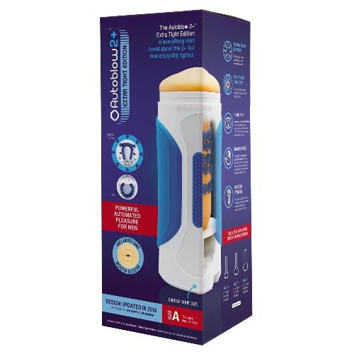 Masturbateur Autoblow 2+ XT bleu blanc - 7.5 10cm - A