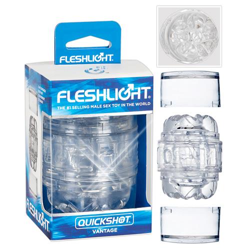 Masturbateurs Masturbateur Quickshot Vantage - Transparent - Taille 8.8cm