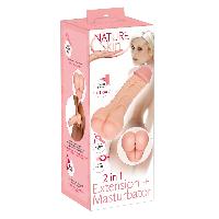 Masturbateurs Masturbateur et gaine Nature Skin 2in1