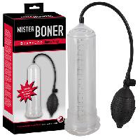 Masturbateurs Mister Boner Pompe de penis - Noir - Taille- 22cm